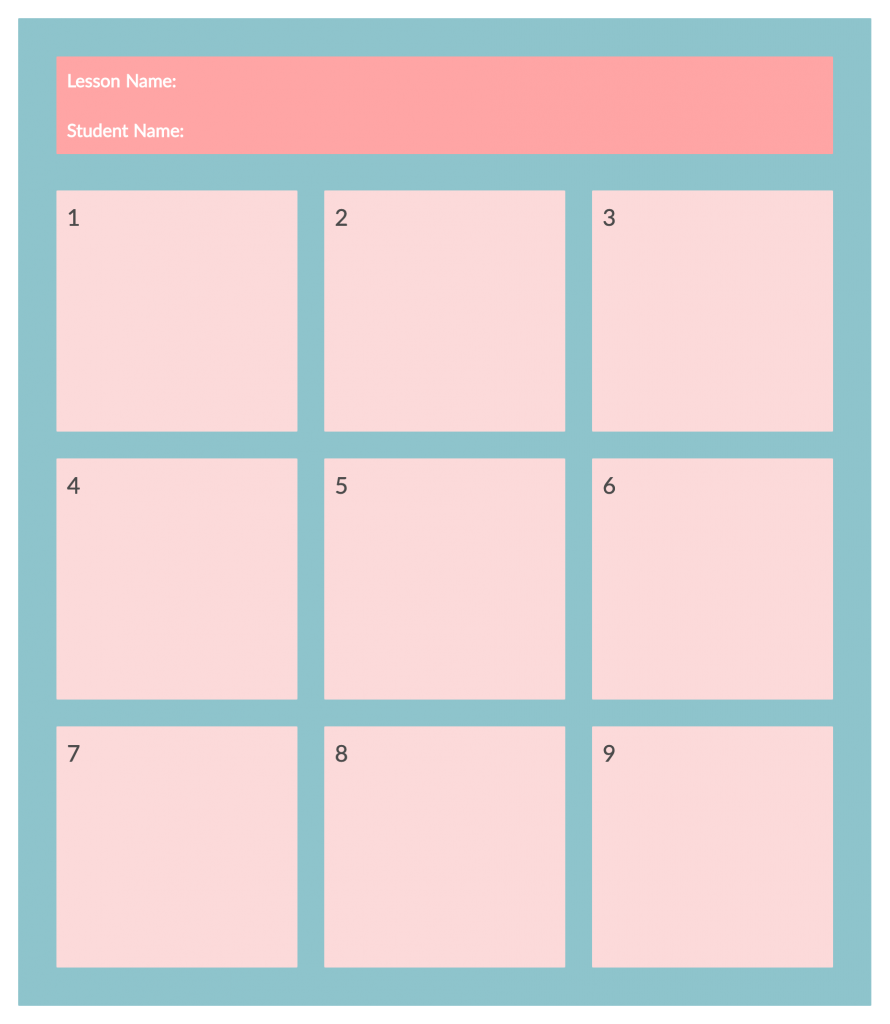 Storyboard-Template-for-Online-Teaching-Activities